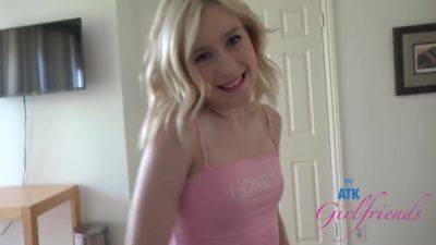 A New Hot Blonde Shows Up At Your House And You Are More Than Ready To Fuck Her - hotmovs.com