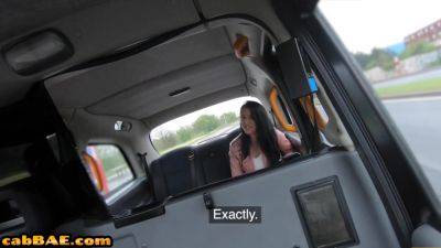 Amateur tattooed babe fucked in public taxi outdoor - txxx.com